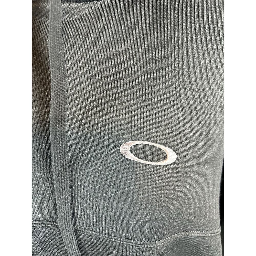 Oakley Tech Performance Full Zip Hoodie Sweatshirt Jacket Mens XXL Black - Picture 4 of 8